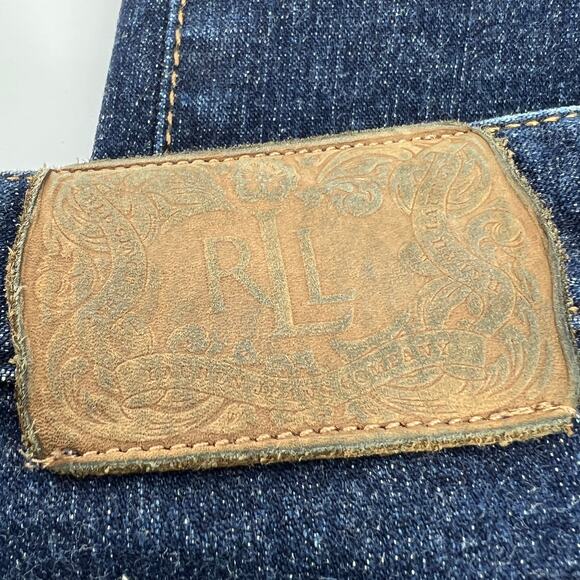 Vintage Womens Lauren Ralph Lauren Stretch Denim Jeans Size XXL **READ** - Picture 3 of 10